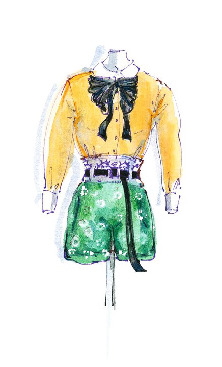 436x720 Random Louis Vuitton Diwali Collection Sketches - Louis Vuitton Sketches