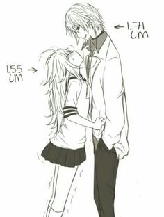 236x312 Pin By Natalia Wierzbicka On Anime Couples Anime - Love Anime Sketch