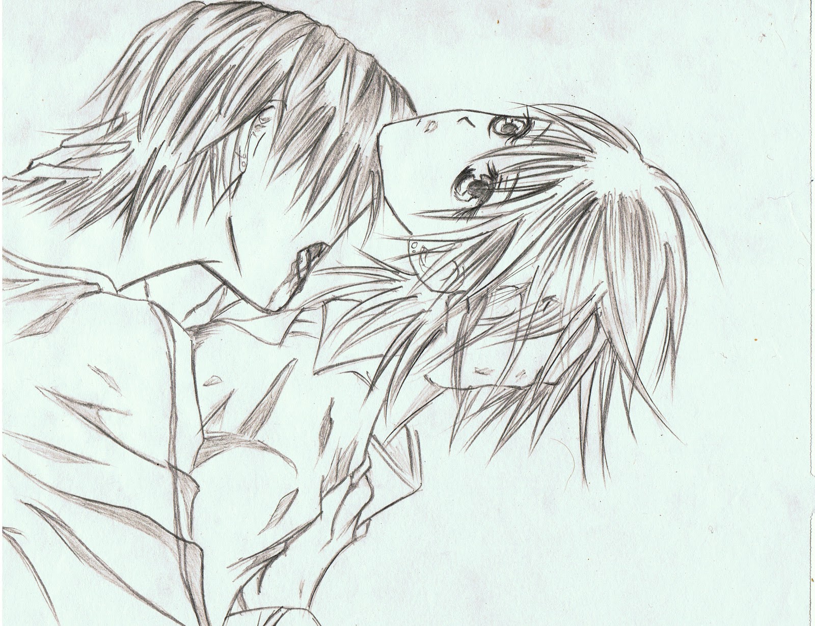 1600x1229 Animartic Uploading More Sketch. - Love Anime Sketch