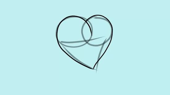 Love Heart Sketch