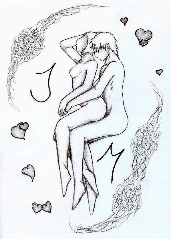598x832 Love Sketch By Ladysira - Love Images Sketch