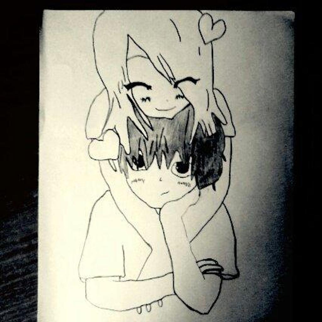 1024x1024 Girl - Love Sketches