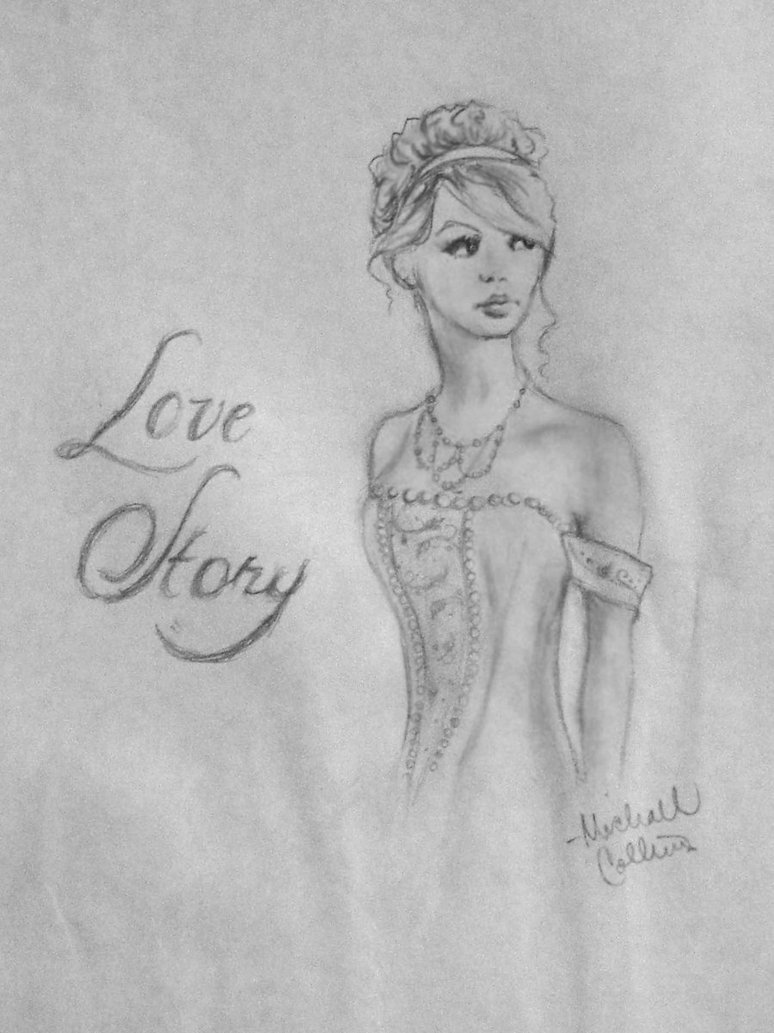 774x1033 Love Story Sketch By Mcollins2012 - Love Story Sketch