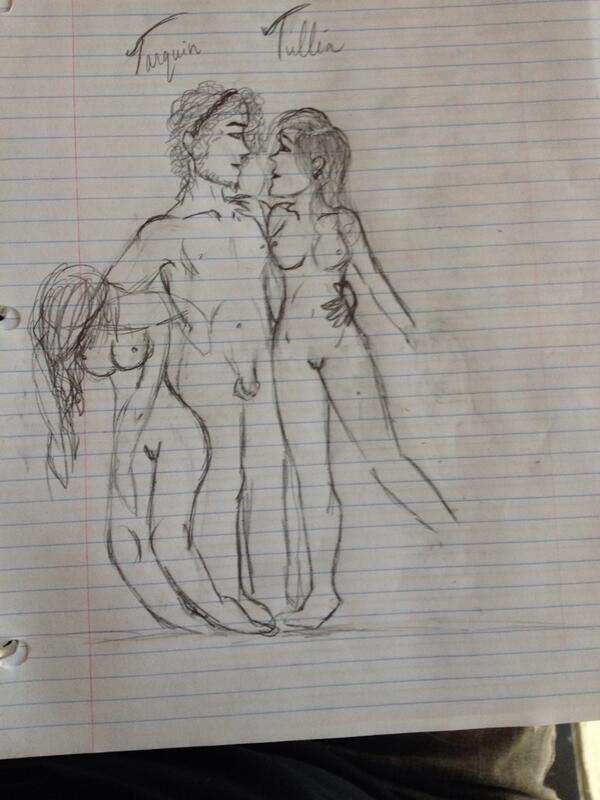 600x800 Artwork Imperfect On Twitter Love Story Of Tarquinius And Tullia - Love Story Sketch