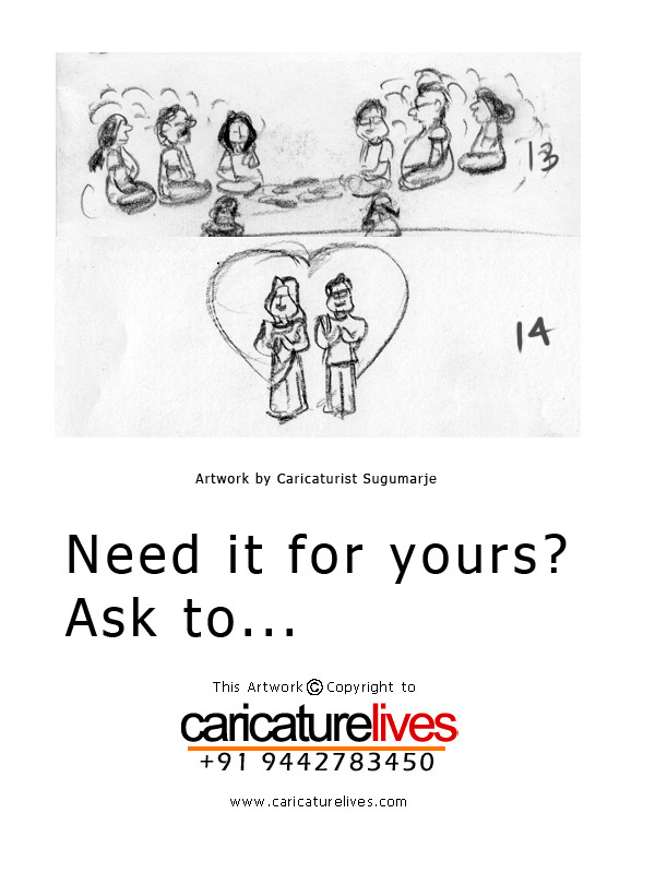 600x800 Love Story, Wedding, Storyboard, Artwork, Sketch, - Love Story Sketch