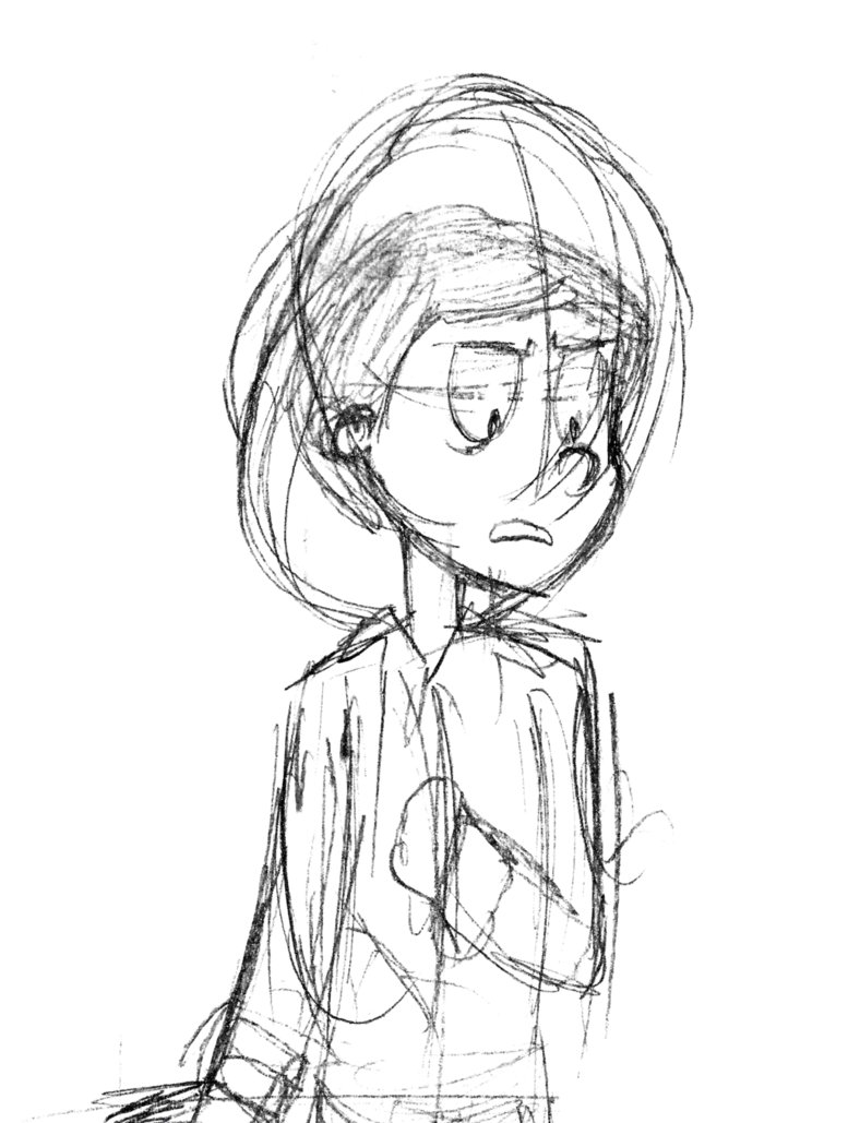 777x1029 I Think I Love You Sketch By Haileymorrisonbooks - Love You Sketch