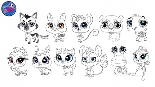 500x281 Lps Sketch Pets By Asnm28 - Lps Sketch