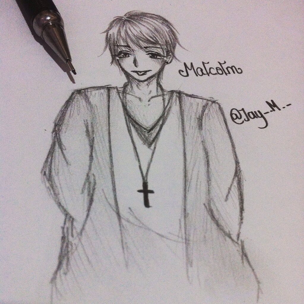 1024x1024 Huxiannn On Twitter Malcolm From Lps Popular. - Lps Sketch