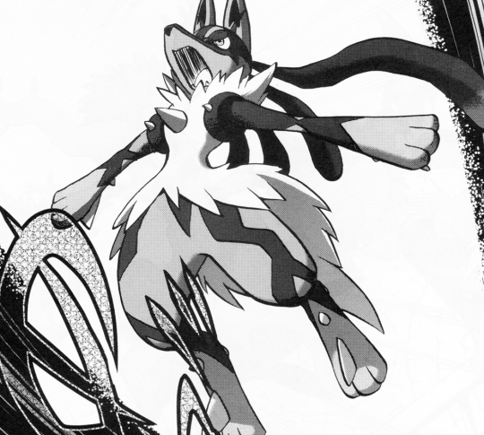 540x485 Image - Lucario Sketch