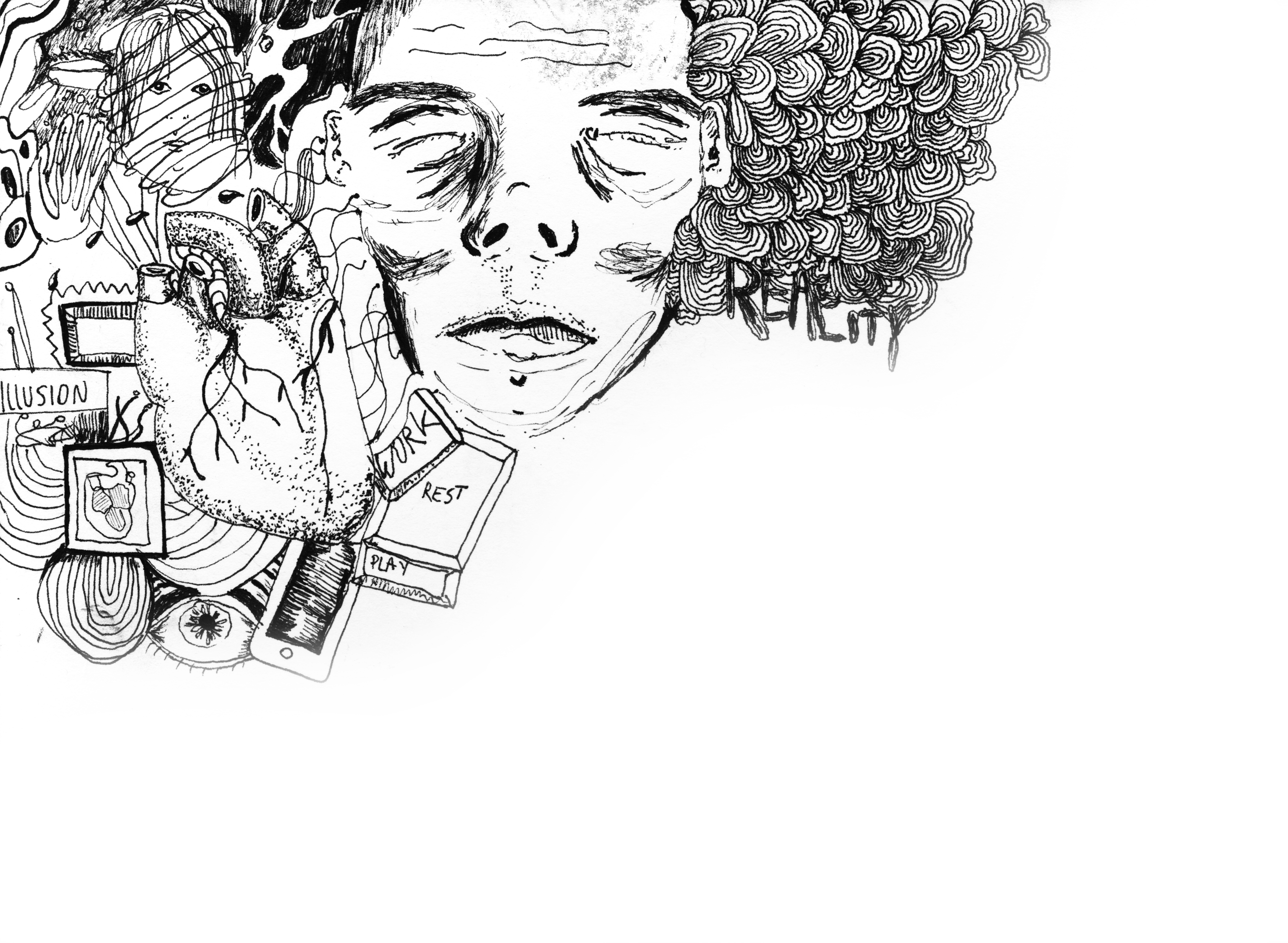 4715x3453 Sweet Lucid Dreams, Darling - Lucid Sketch