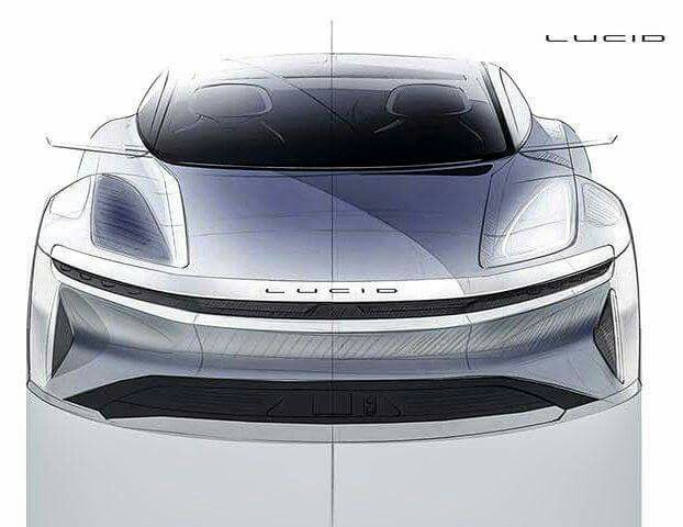 622x480 Lucid Official Sketch Car Design Sketches, Car - Lucid Sketch
