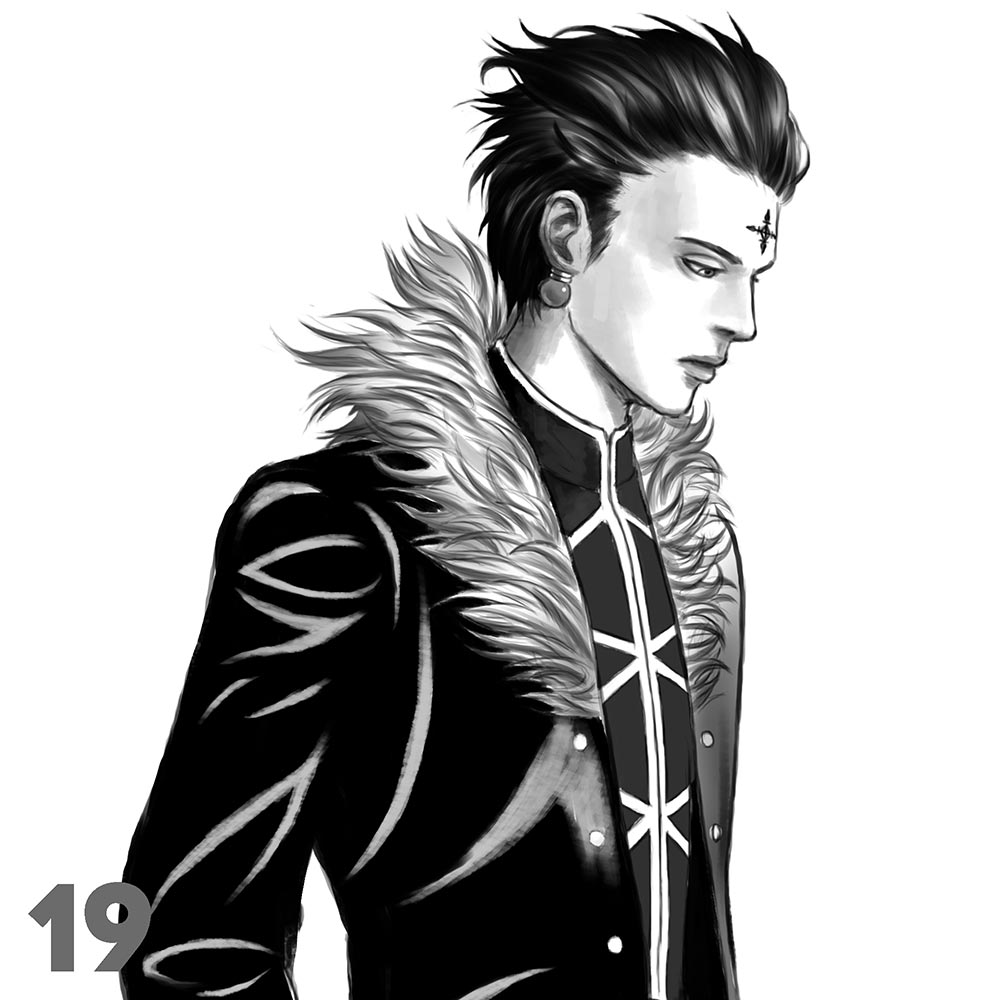 1000x1000 Kuroro Lucifer Sketch Mangahelpers - Lucifer Sketch