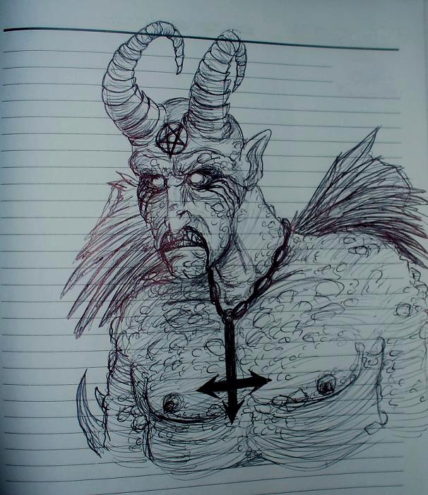 606x701 Lucifer - Lucifer Sketch