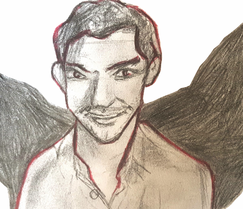 825x708 Lucifer Sympathy For The Devil - Lucifer Sketch