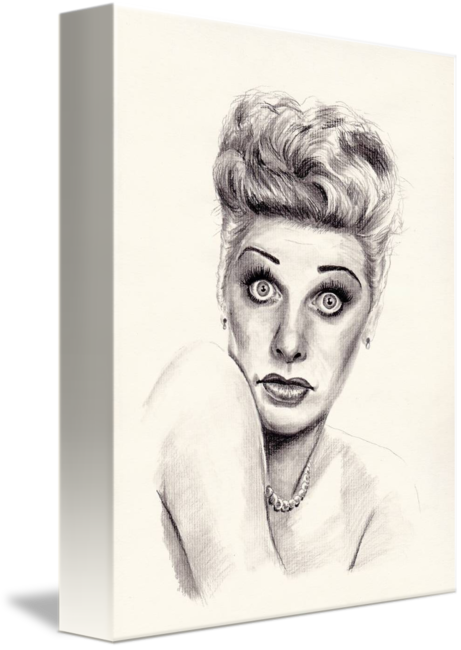461x650 Lucille Ball By Waxwing Media - Lucille Ball Sketch