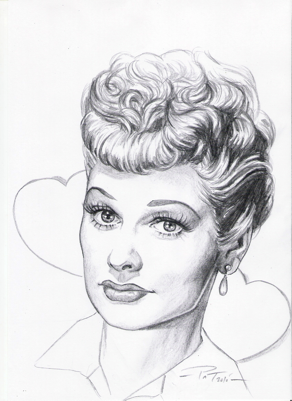 Lucille Ball Sketch At Explore Collection Of Lucille Ball Sketch 2934