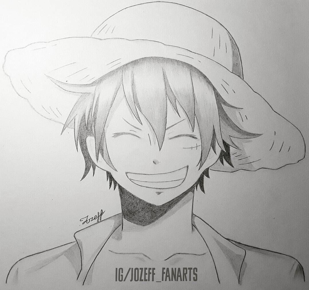 1080x1013 Jozeff Fanarts) On Instagram Piece Fanart - Luffy Sketch