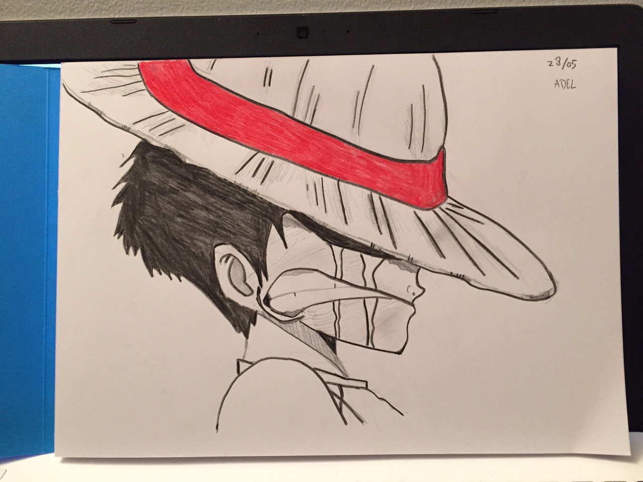 1280x960 Did A Little Luffy Drawing (Tbh I Did Pretty Good Eventough I Dont - Luffy Sketch