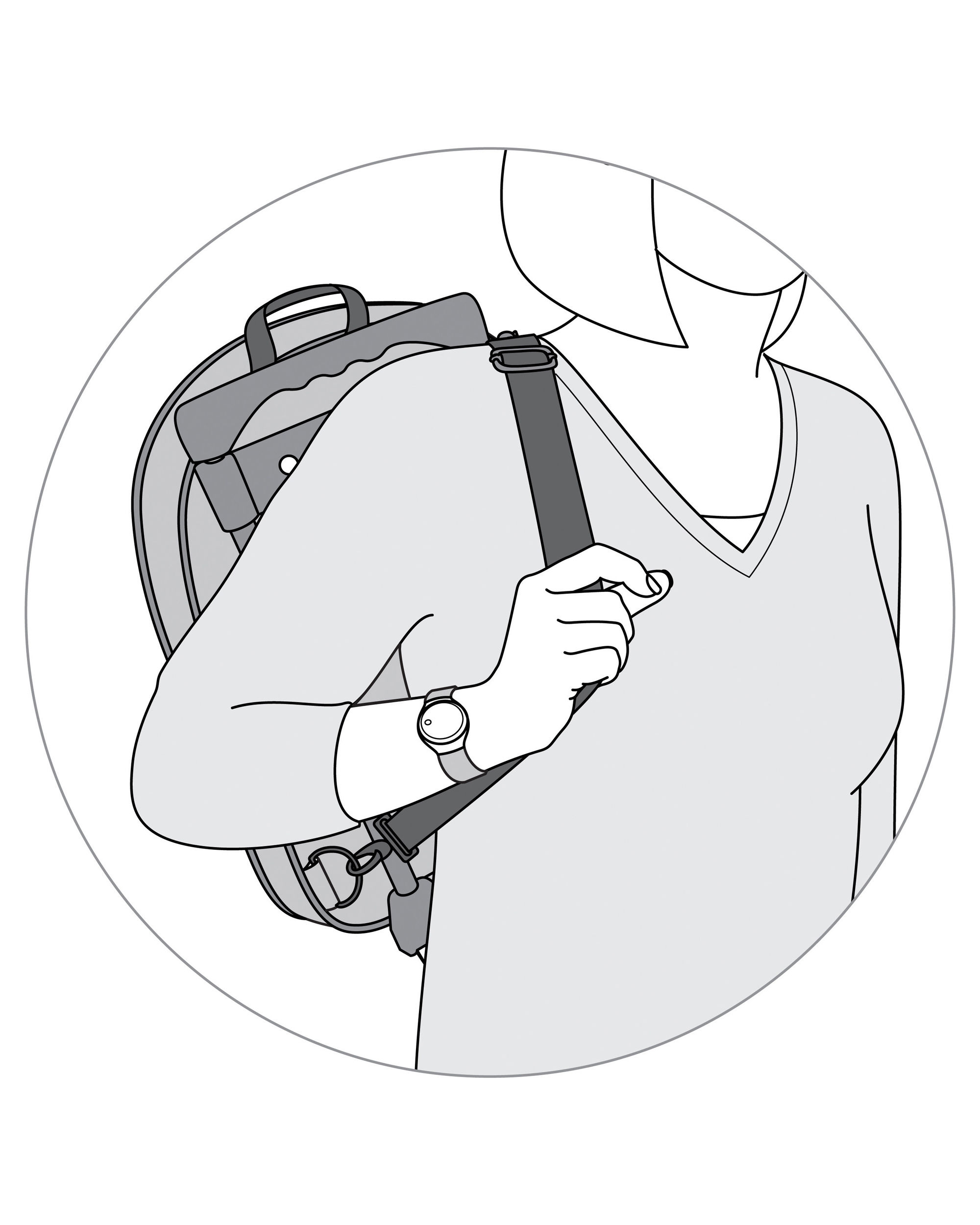 2000x2500 Zoo Kids Rolling Luggage - Luggage Sketch