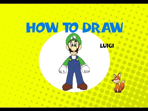 480x360 How To Draw Luigi - Luigi Sketch