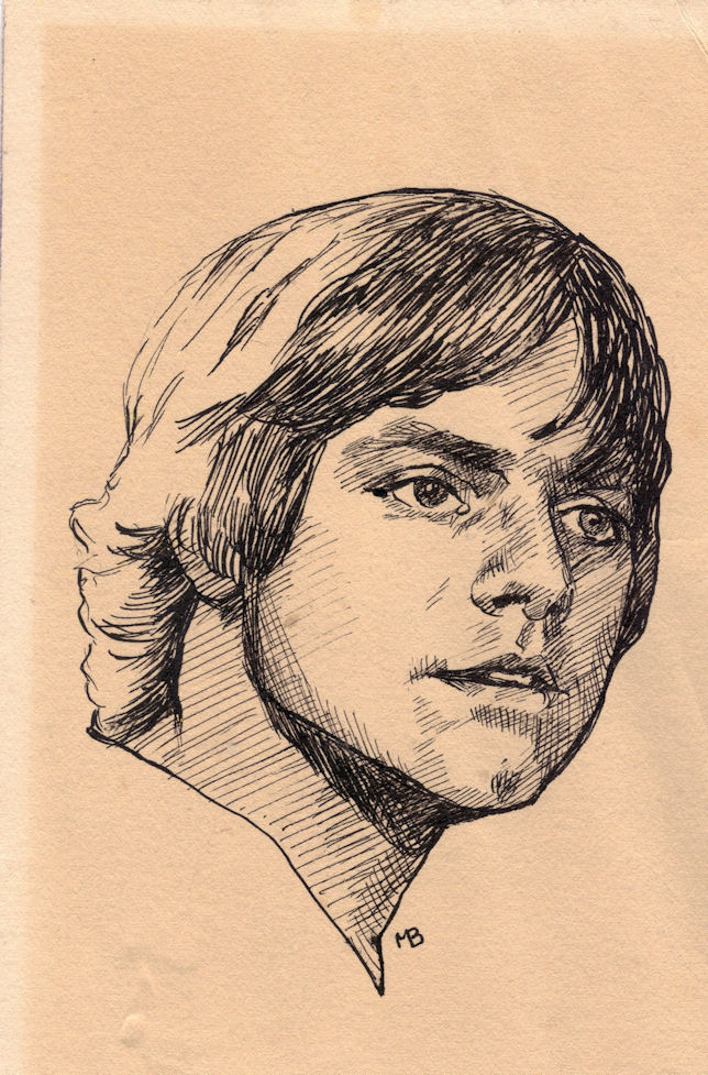 Luke Skywalker Sketch at PaintingValley.com | Explore collection of