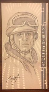 160x300 Topps Empire Strikes Back 30th Anniversary Luke Skywalker Sketch - Luke Skywalker Sketch