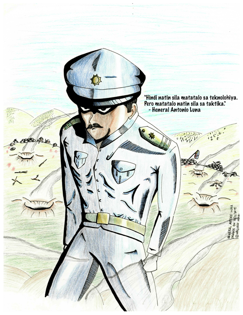 800x1035 Heneral Antonio Luna Sketch Coded Incantation - Luna Sketch