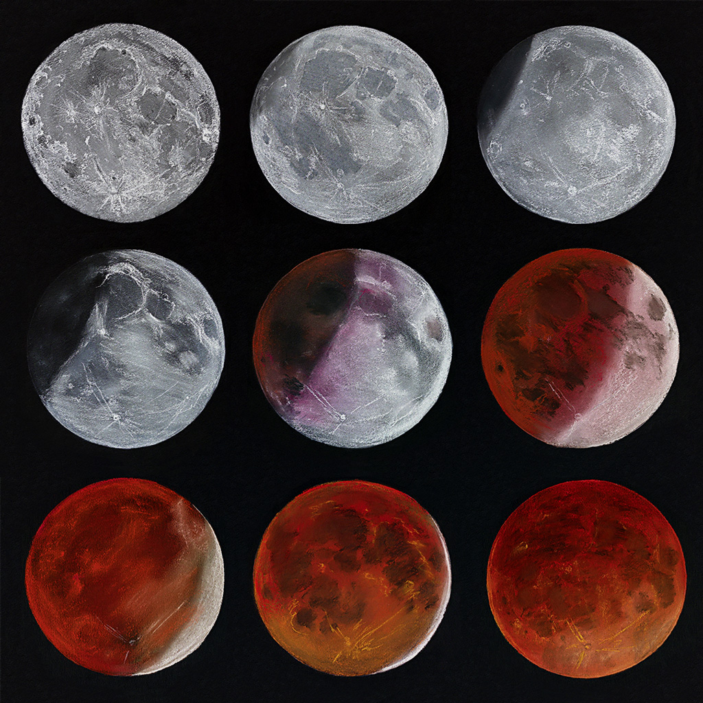 1024x1024 Sketching A Lunar Eclipse - Lunar Eclipse Sketch