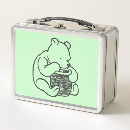 422x422 Sketch Winnie The Pooh 3 Metal Lunch Box - Lunch Box Sketch
