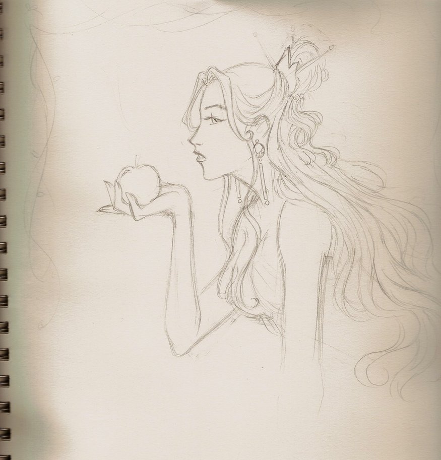 875x913 Apple - Lust Sketch