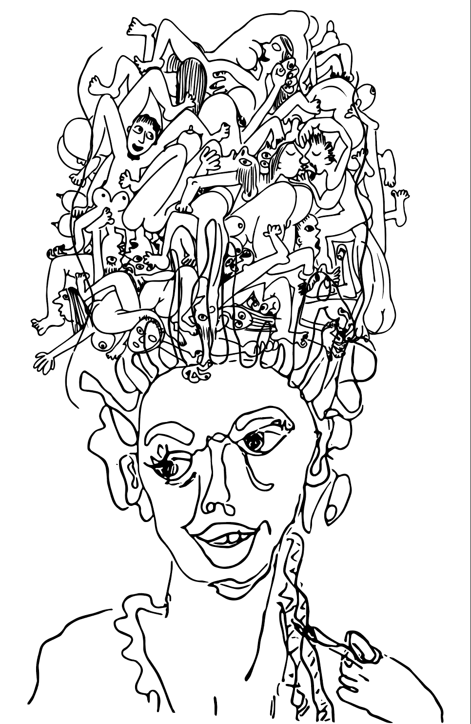 966x1484 Poster - Lust Sketch