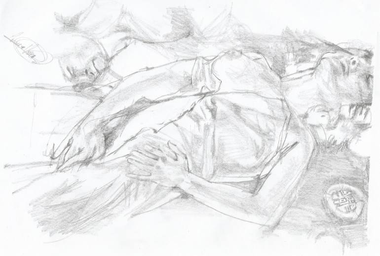 770x518 Lust Drawing By Jaime Vera Saatchi Art - Lust Sketch