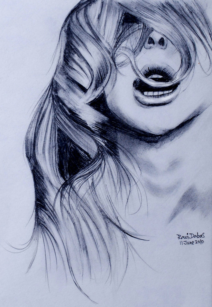 742x1075 Lust Love By Rdx558 - Lust Sketch