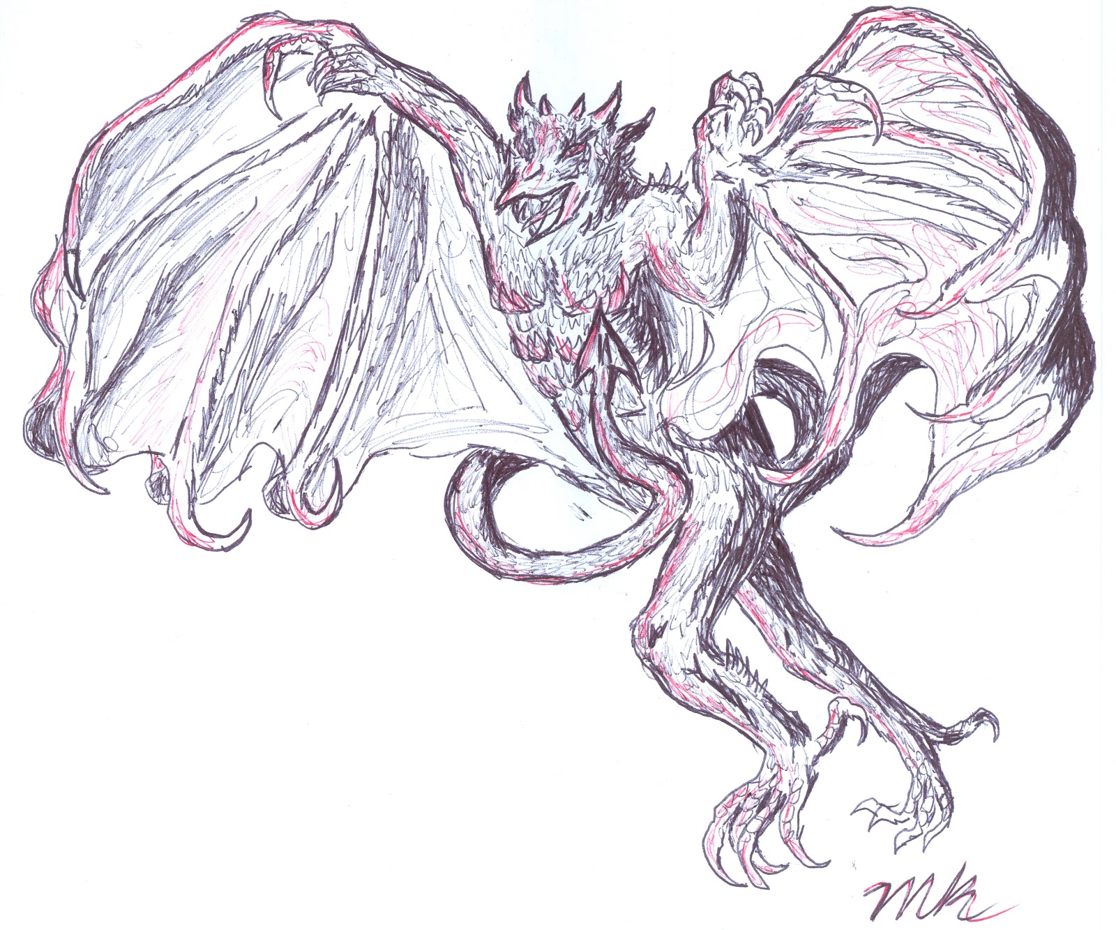 1600x1333 Mampm Pleasures Demon From Hell - M&M Sketch