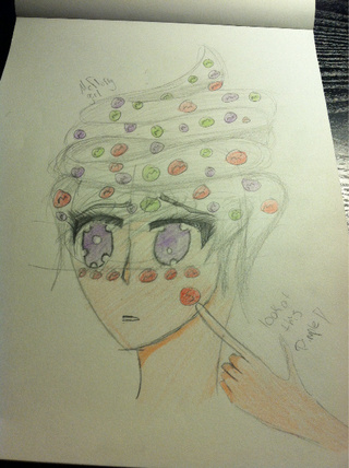 320x428 This Is A Mampm Mcflurry And It Was Just A Sketch And Then I Wanted - M&M Sketch