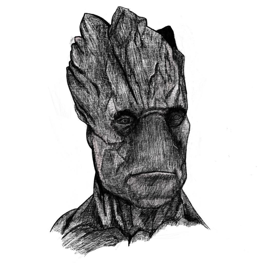 1080x1080 Drawing For A Year Be Yourself - M Sketch