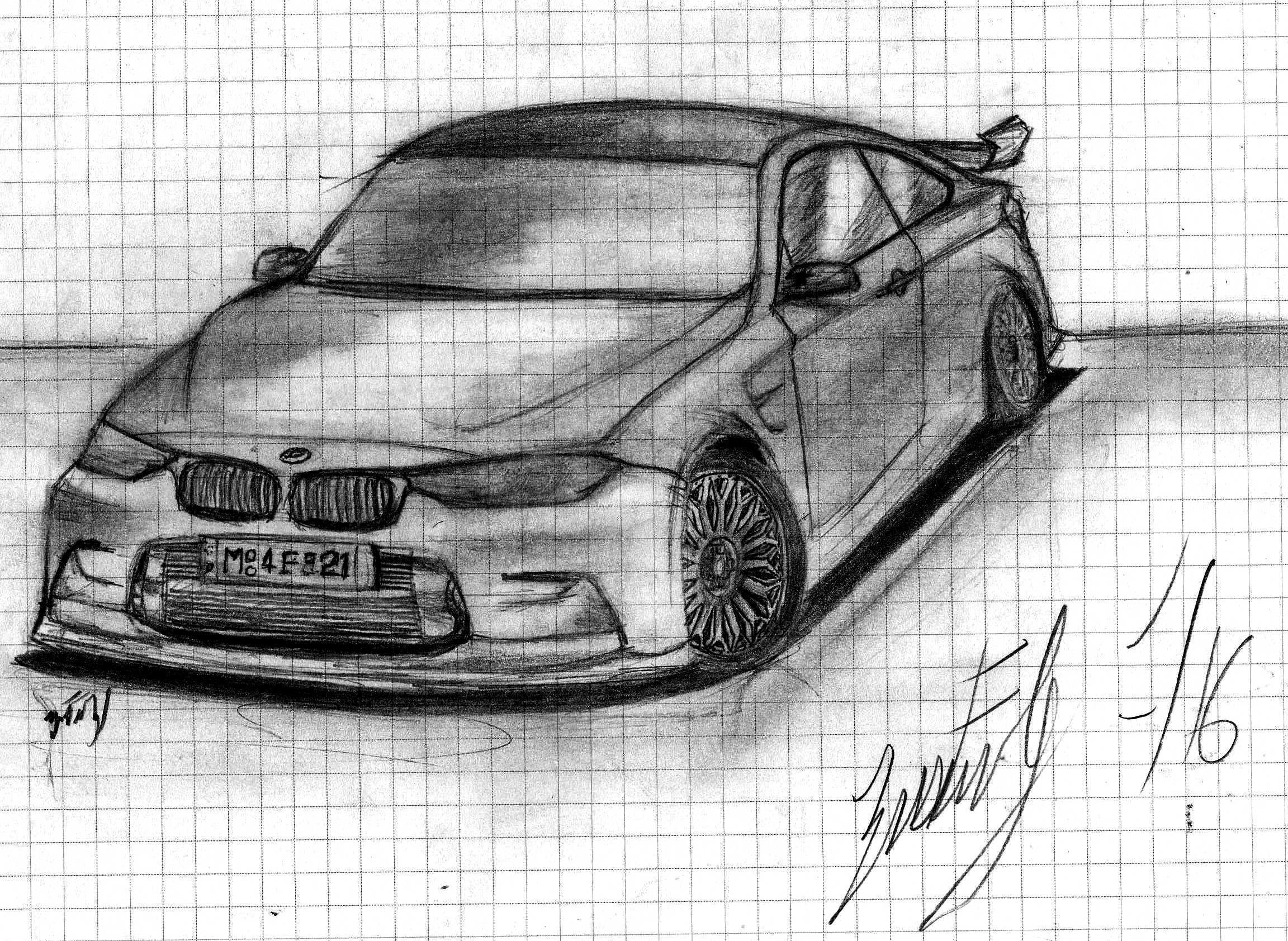 2304x1684 Bmw M4 Sketch - M4 Sketch