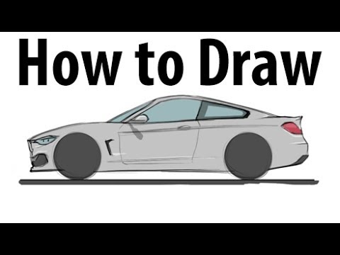 480x360 How To Draw A Bmw M4 - M4 Sketch