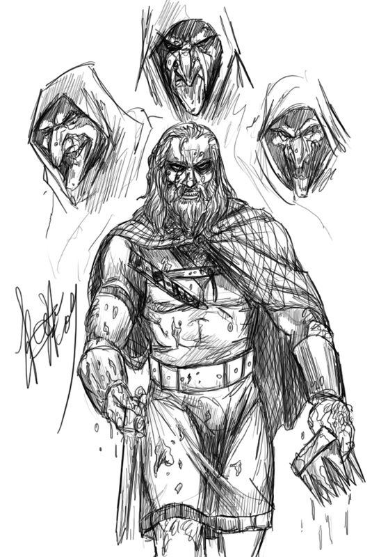 535x800 Macbeth - Macbeth Sketch