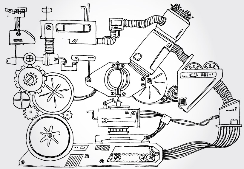 817x567 Machine Sketch - Machine Sketch