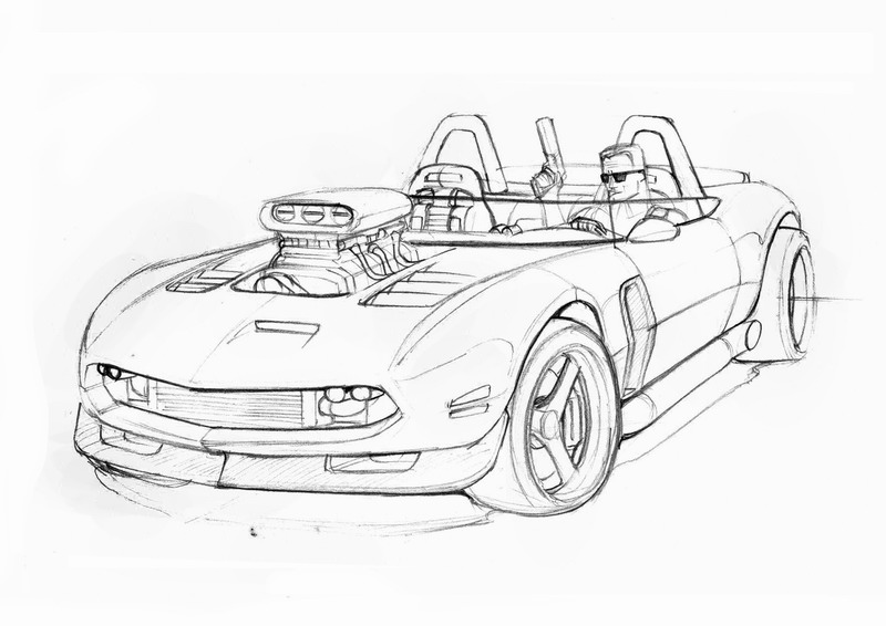 800x566 Muscle Machine Sketch By Gt1750 - Machine Sketch