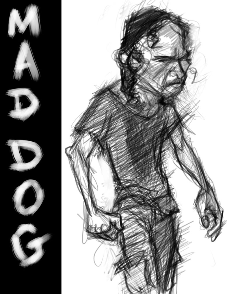 786x1017 Mad Dog Sketch By Devonneamos - Mad Dog Sketch