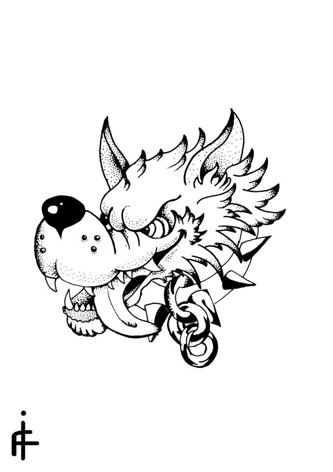 679x960 Mad Dog Igor Frumin - Mad Dog Sketch