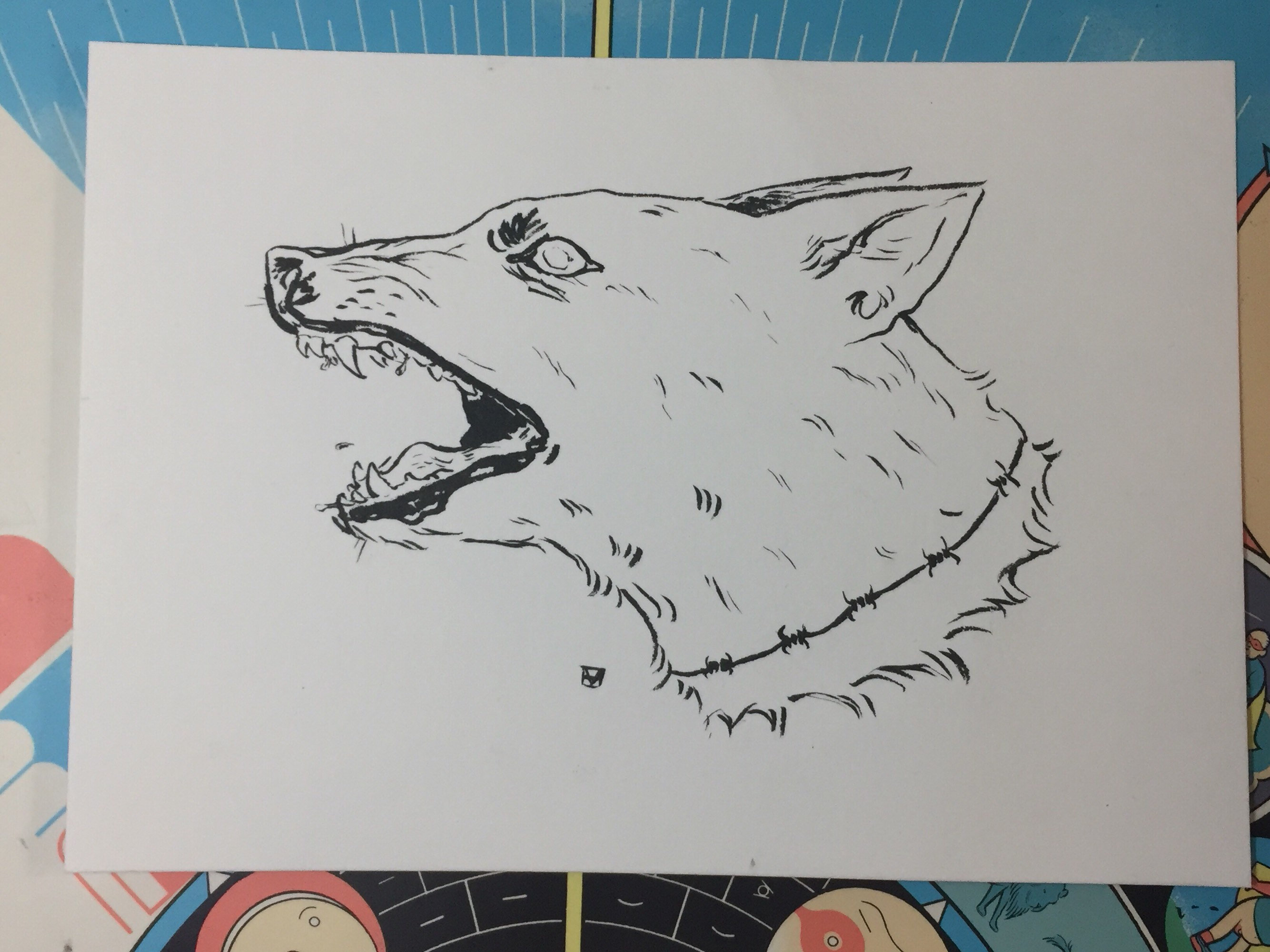 2668x2000 Mad Dog Etsy - Mad Dog Sketch