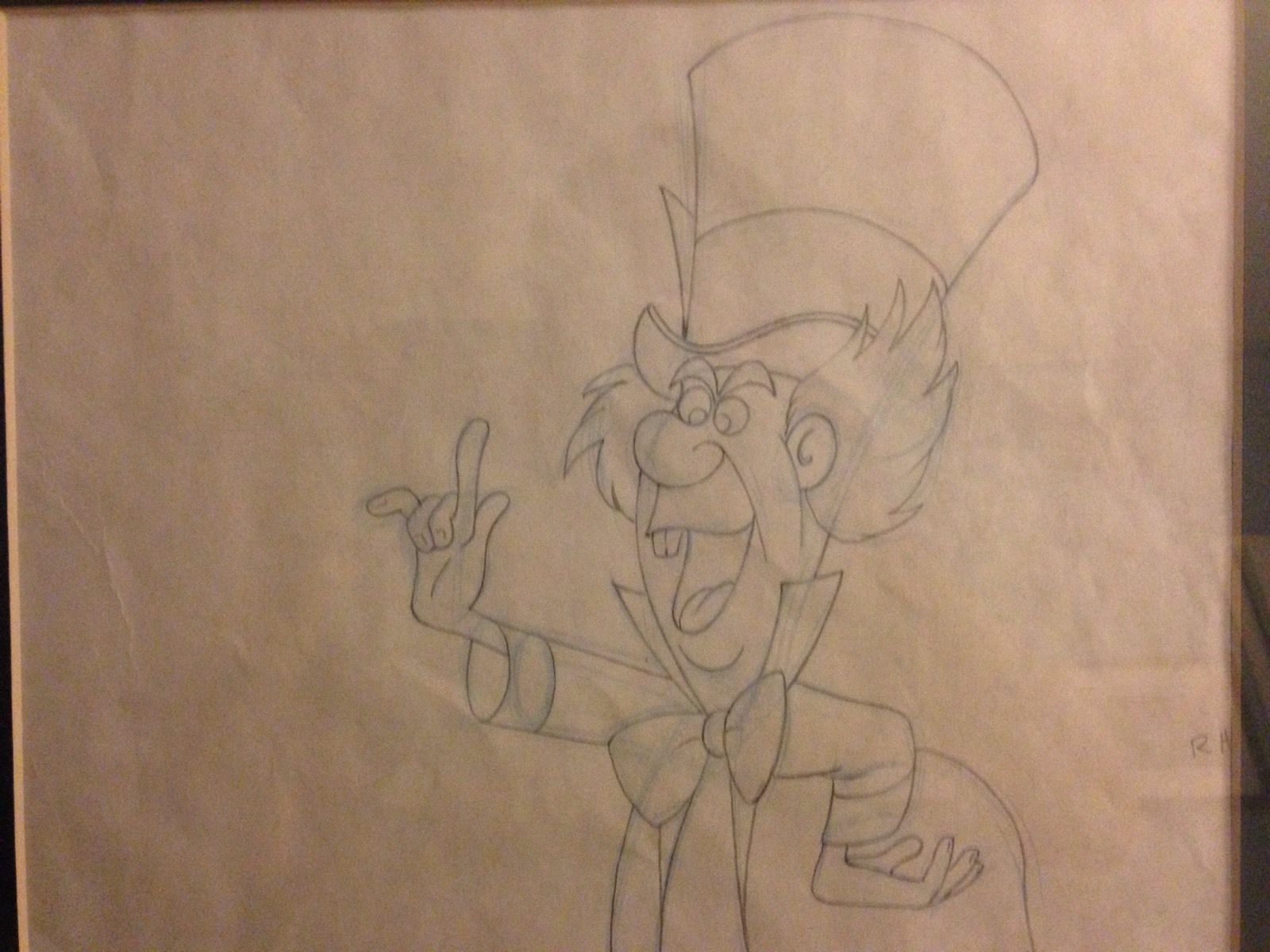1600x1200 Mad Hatter Pencil Sketch From 1951 Disney Alice In Wonderland, In - Mad Hatter Sketch
