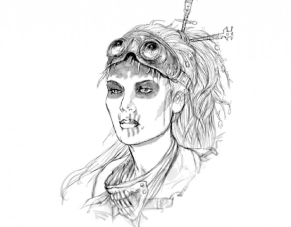 600x468 Mad Max Fury Road Concept Art + Sequel Name Ohnotheydidnt - Mad Max Sketch