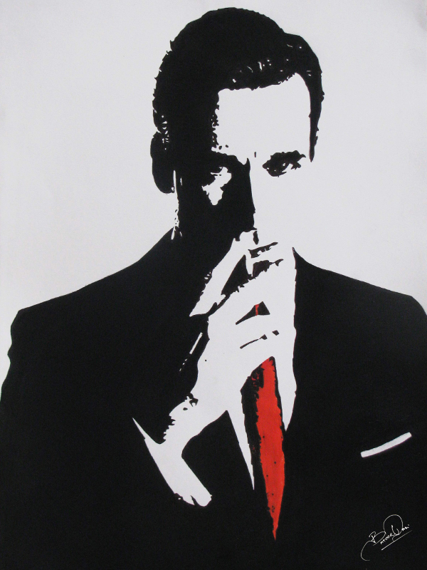 600x800 Mad Men Batoor Qazi - Mad Men Sketch