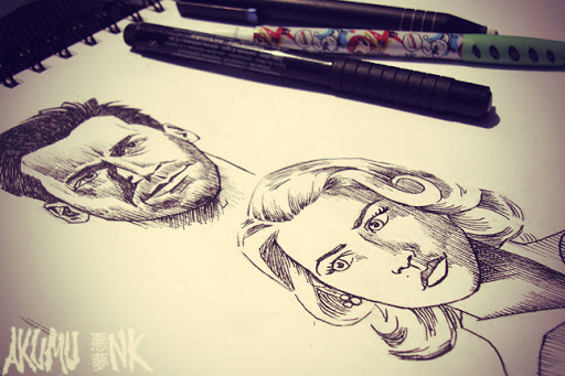 512x341 Mad Men Sketches - Mad Men Sketch