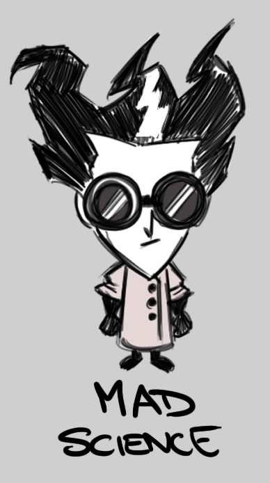 388x694 Image - Mad Scientist Sketch