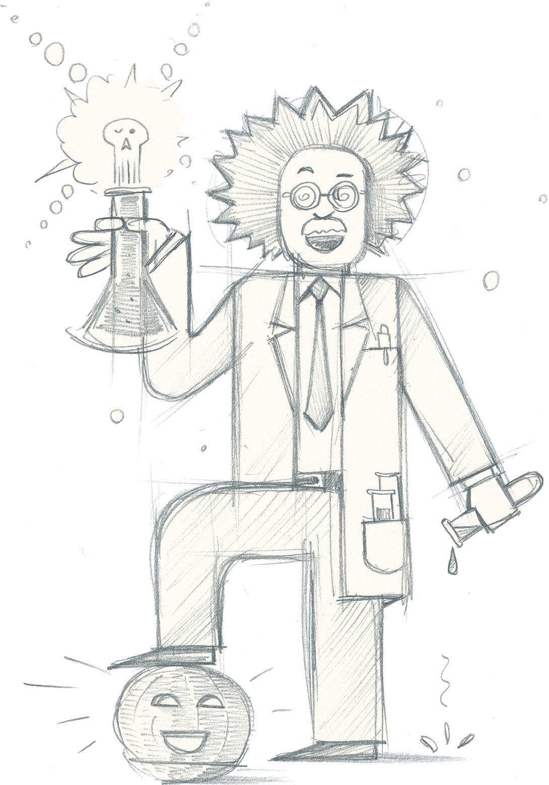 1090x1560 Mad Science Reblog - Mad Scientist Sketch